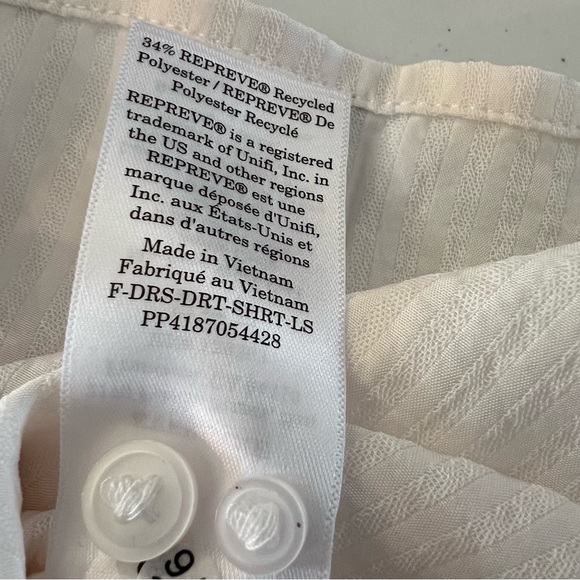 Everlane Long Sleeve Shirt Midi Dress Button Down Drawcord Pockets Lagenlook XL - Picture 16 of 16